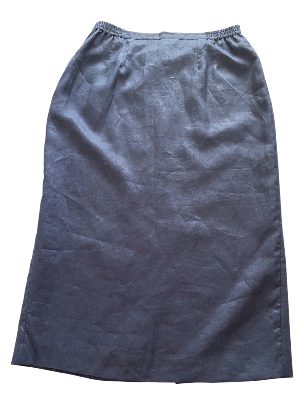 Donna Vinci Women's Navy Blue Skirt Suit with Applique Embroidery Jacket,12 - Picture 8 of 10